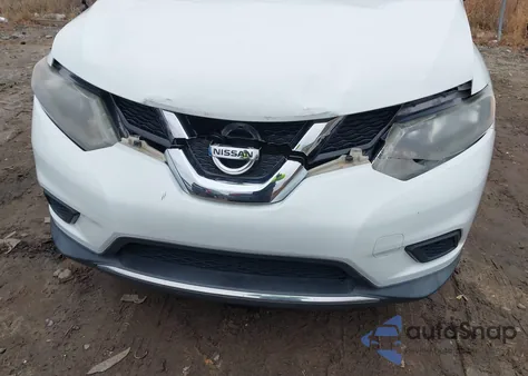 2016 Nissan Rogue S from USA, damaged, VIN KNMAT2MT8GP620964